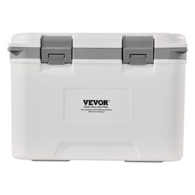 VEVOR Portable Cooler, 21 QT Hard Cooler with Ice Retention, Heavy-Duty Handles and Strap, Lightweight Rigid Material Insulated Portable Cooler
