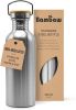 Water Bottle 500 ml Eco Non-Insulated Stainless Steel Sports Bottle BPA-Free