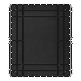 VEVOR Cargo Net, 96 in x 81 in, Heavy Duty Truck Cargo Net for Truck Bed, 4 Adjustable Straps with Carabiners and Rubber Coated Hooks, Durable