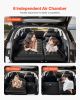 VEVOR Car Air Mattress, Inflatable Car Camping Mattress, Flocking Thickened Travel Beds, Durable Portable Sleeping Pad with Air Pump, 2 Pillows