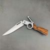 Multifunctional Tactical Knife - High Carbon Stainless Steel Blade, Non-Slip Grip Handle, One-Hand Opening - Ideal for Camping, Hiking & EDC