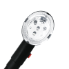 Camping Hiking Walking Stick 5 Level Height Adjustable Folding Walking Cane with LED Light And Alarm
