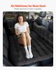 VEVOR Car Air Mattress, Inflatable Back Seat Car Camping Mattress, Flocking Travel Beds, Durable Portable Sleeping Pad with Air Pump, 2 Pillows