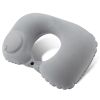 Inflatable Travel Pillow; Pressing U-shaped Neck Pillow; Portable Sleeping Pillow For Airplane; Train; Car; Office