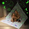 Teepee Tent for Kids Toddlers Girls Indoor and Outdoor White Tipi Childrens Slumber Party Pink Playhouse Child Reading Playroom Classroom Sleep Over C