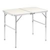 3FT/4FT/6FT Durable Plastic Folding Table w/Handles & Lock - Portable Indoor/Outdoor Picnic Dining Table for Camping, Parties, White