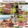 Portable Cooler Hard Shell Ice Chest for Outdoor Picnic