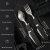 "Carabiner-Ready Multi-Tool – Clip to Backpacks for On-the-Go Meals"